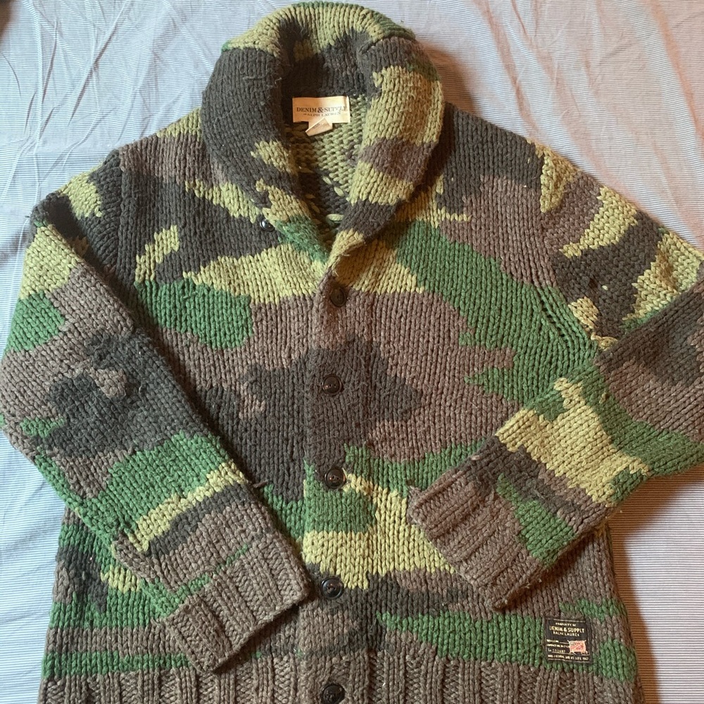 Ralph Lauren Denim & Supply Shawl Cardigan